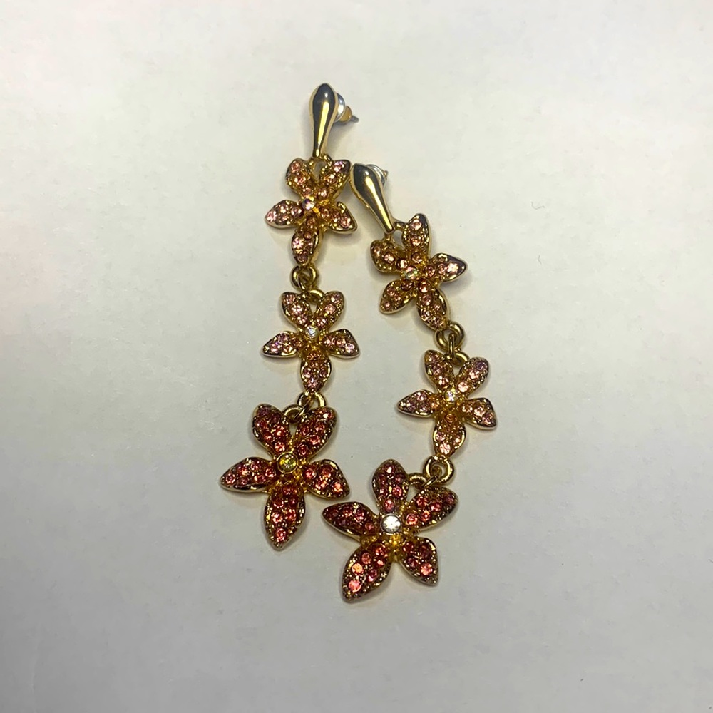 Flower Dangle earrings